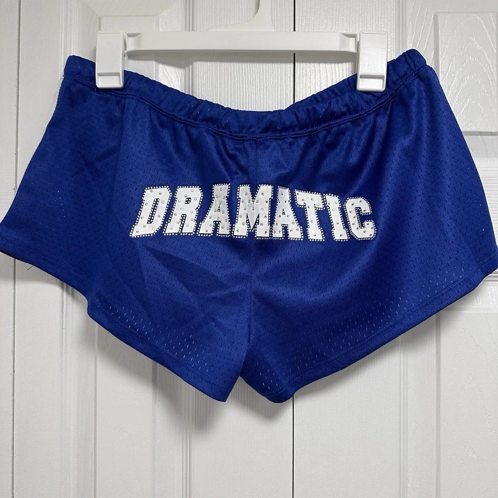 Running Shorts FOREVER 21 Women's Active Wear Shorts Color: Blue Size: L